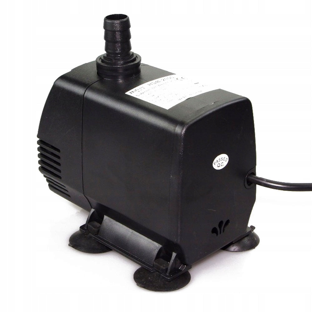 QUIET AND SMALL PUMP 3000L/H ENERGY EFFICIENT FOR POND POND - HSBAO HSB-1200 Power 60 W