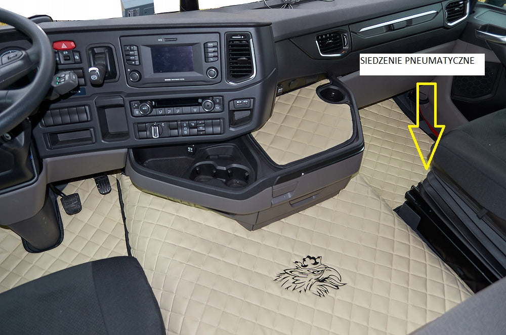 QUILTED CARPETS ECO LEATHER SCANIA R after 2017