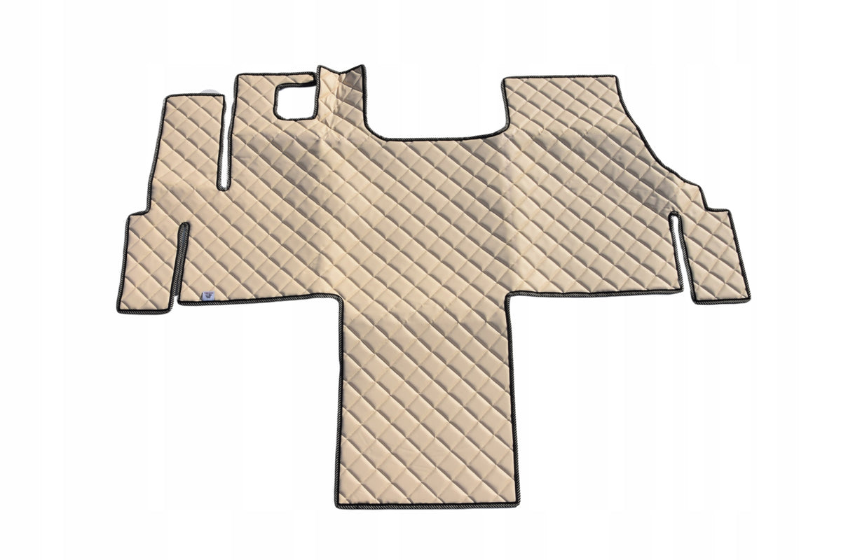 QUILTED RUGS LEATHER jumper boxer ducato after 2006r beige
