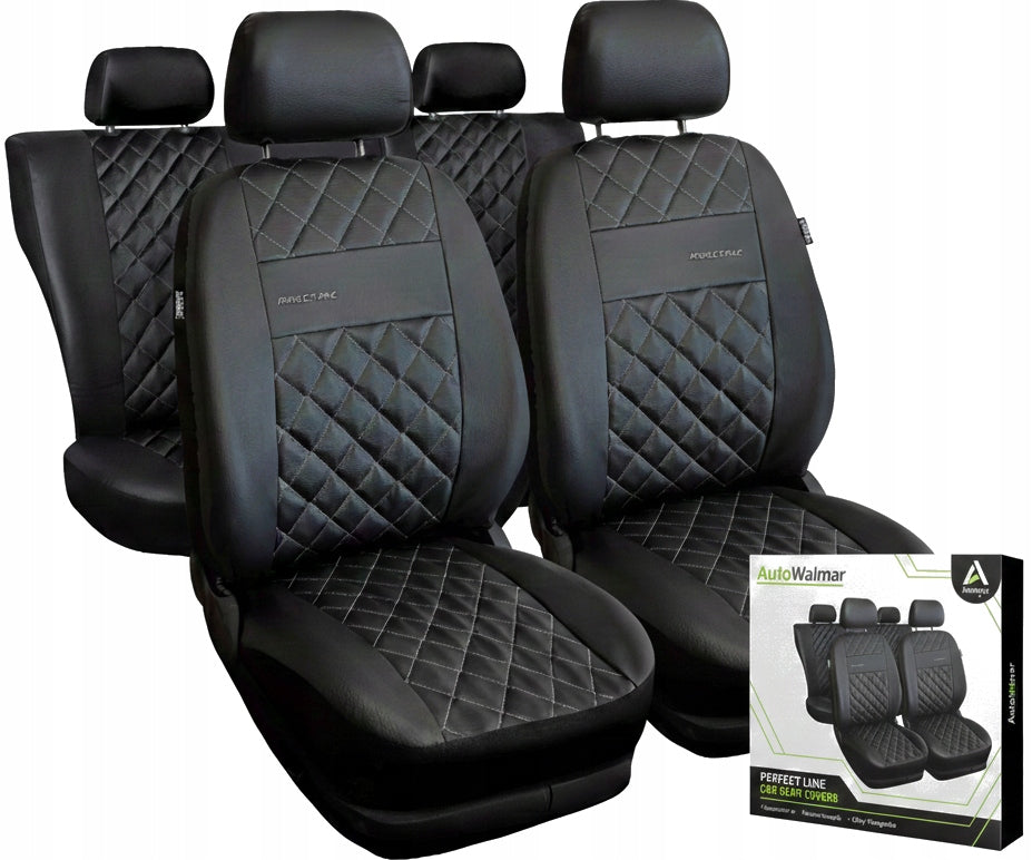 QUILTED SEAT COVERS CAR SEATS LEATHER