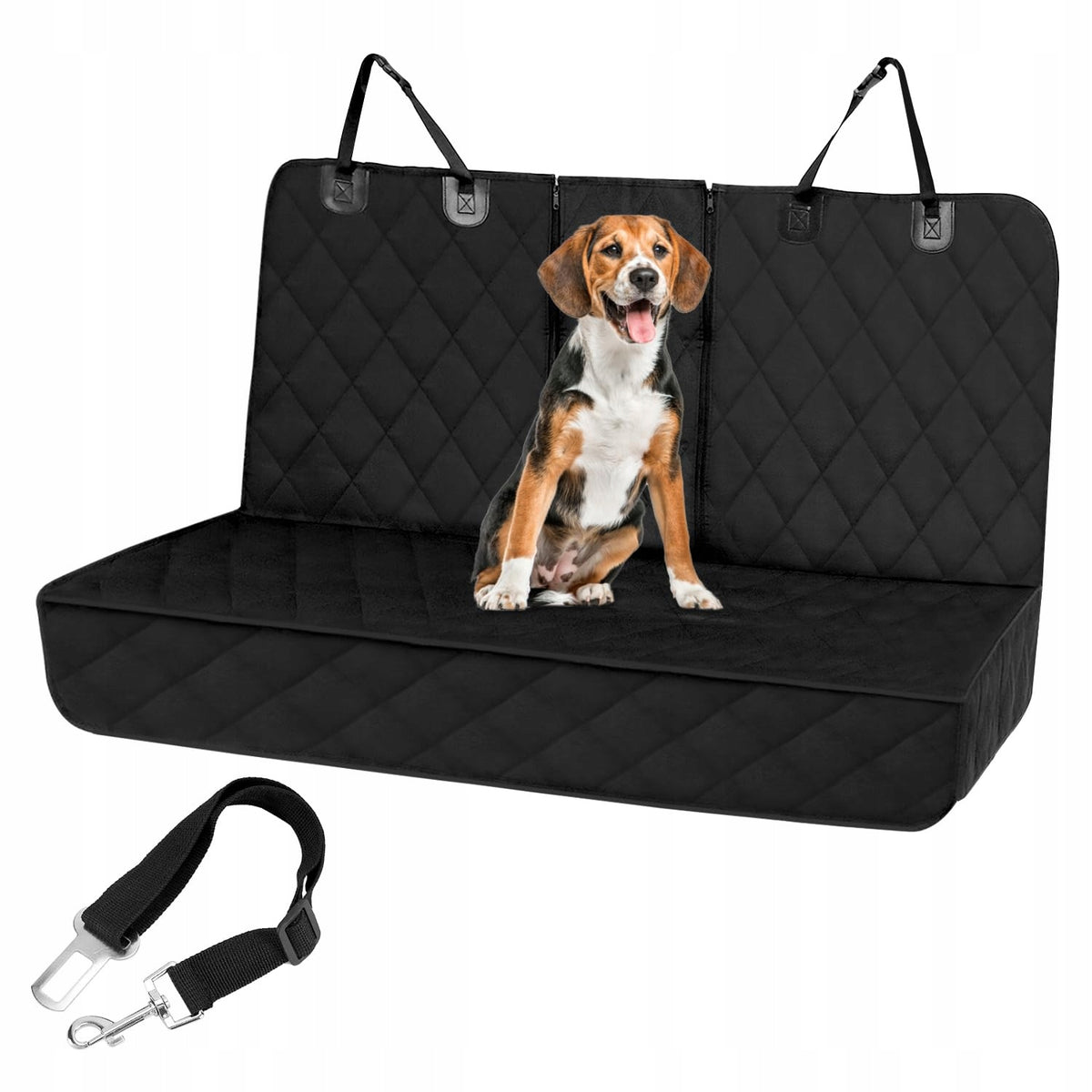 QWORK Waterproof Back Seat Cover for Dogs