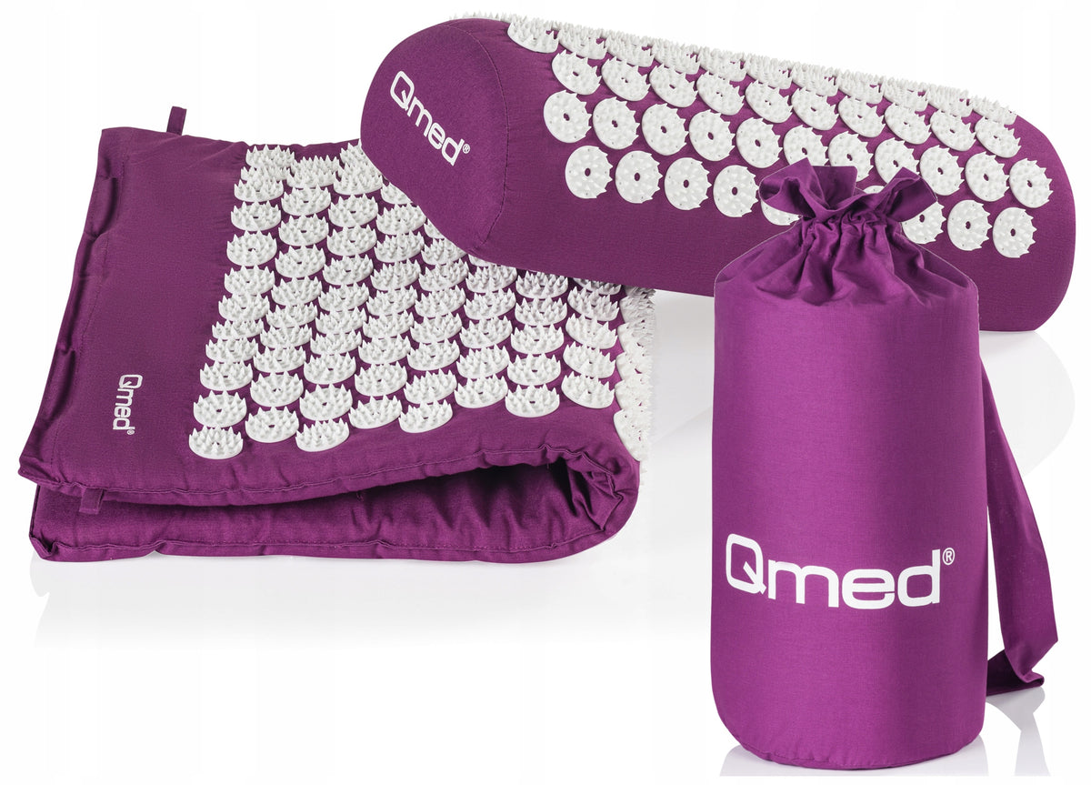 Qmed Acupressure Massage Mat Set with Cushion ACUPRESSURE SET