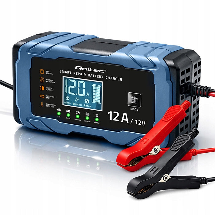 Qoltec 52667 rectifier battery charger repair function 12V 12A