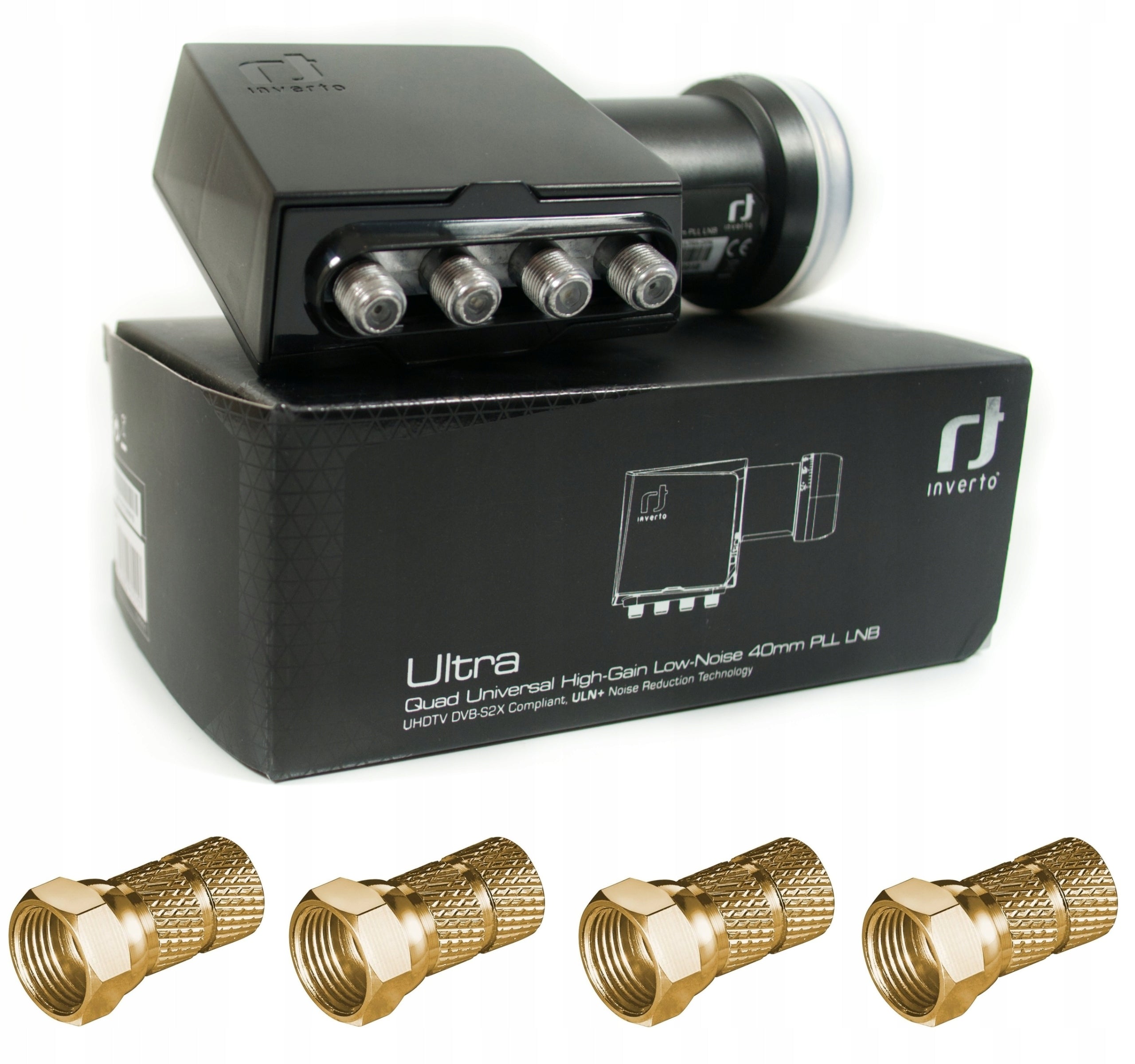 Quad QUAD Converter with Inverto Black Ultra HD