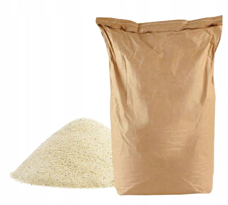 Quartz sand for sand filter for POOL 0,4-0,8 mm PZH 25kg certificate Packaging status original