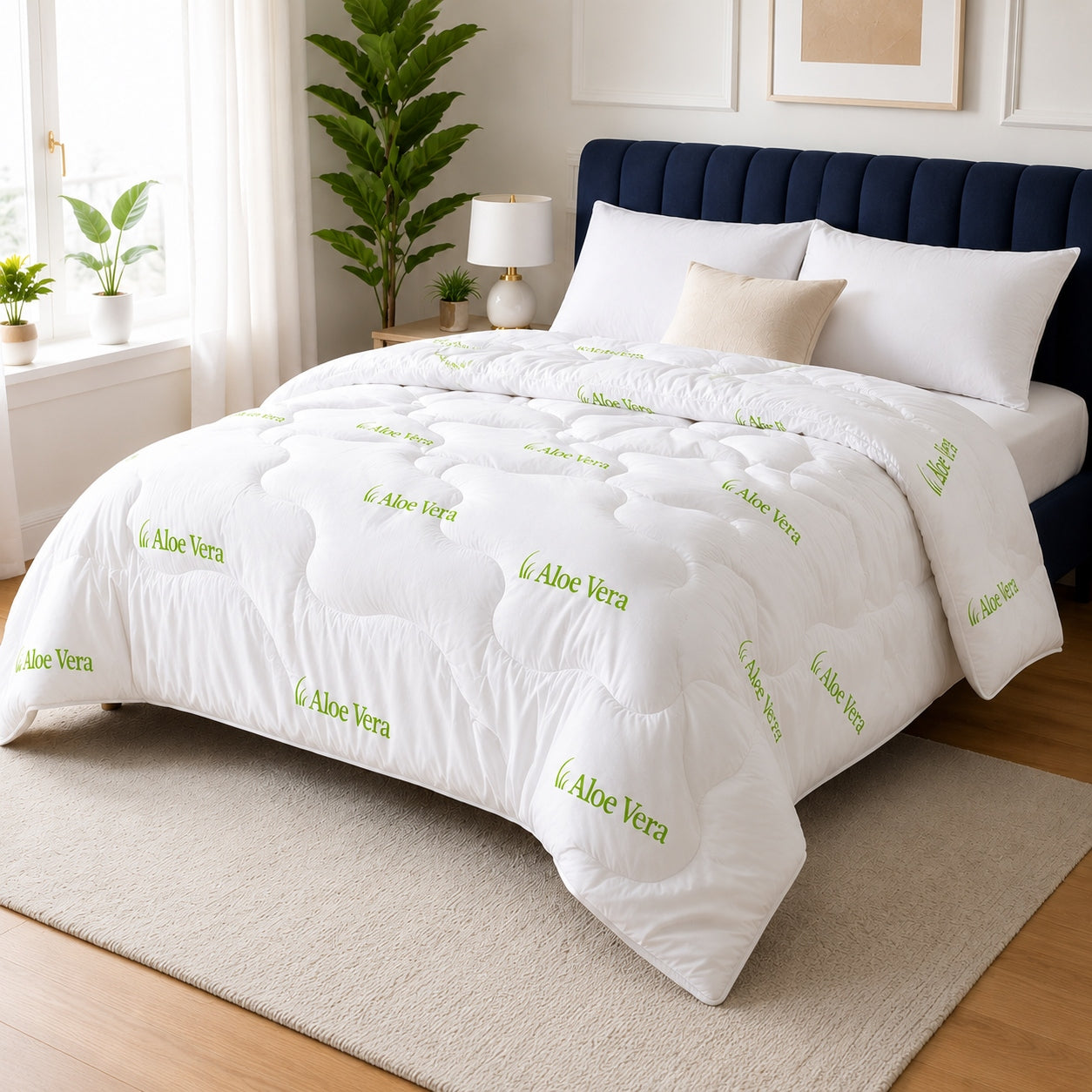 Quilt Aloe Vera YEAR-ROUND LIGHT ANTI-ALLERGIC 160x200 Polish Quality Packaging status original