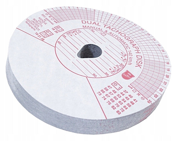 R1Q52 Tachograph charts 140 UNI up to 140 km/h 10