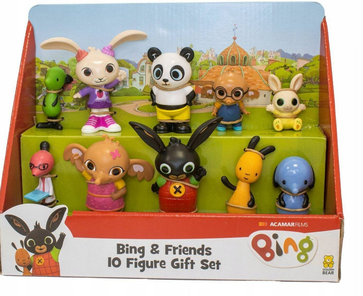 RABBIT BING SULA FLOP COCO LARGE SET OF 10 FIGURINES