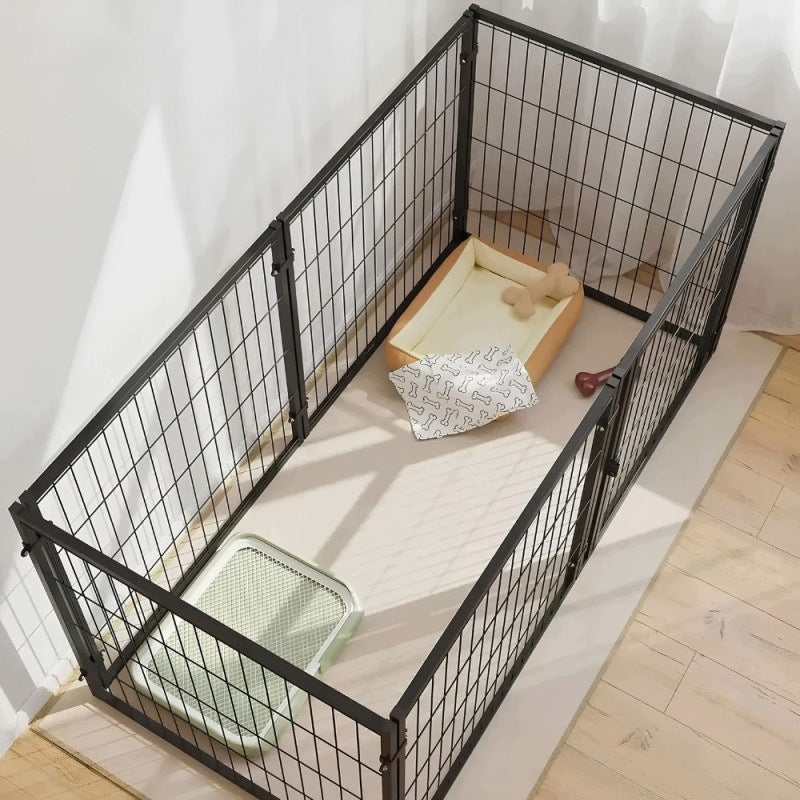 RABBIT CAT DOG PLAYPEN 6 PANELS 70x60CM ANIMAL CAGE FARMHOUSE CATWALK Manufacturer code HNA1473