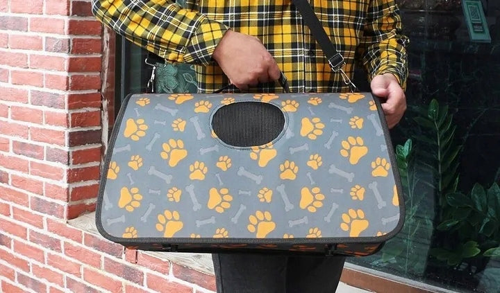 RABBIT CAT TRANSPORTER FOLDING VENTILATED STRONG TRAVEL BAG SMALL Manufacturer code RZ-TR1006
