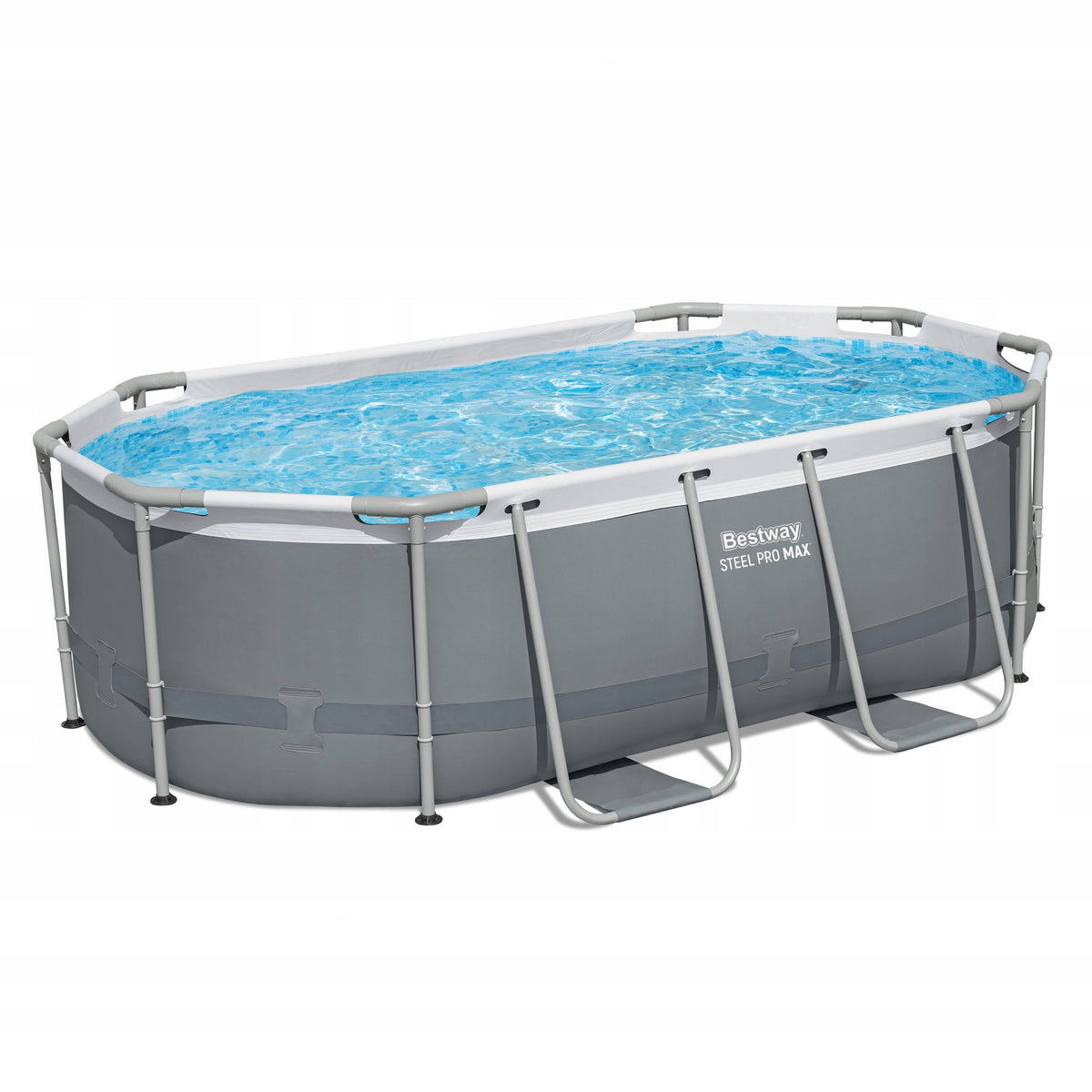 RACK POOL BESTWAY WITH PUMP POWER STEEL 200x305x84cm Packaging status original