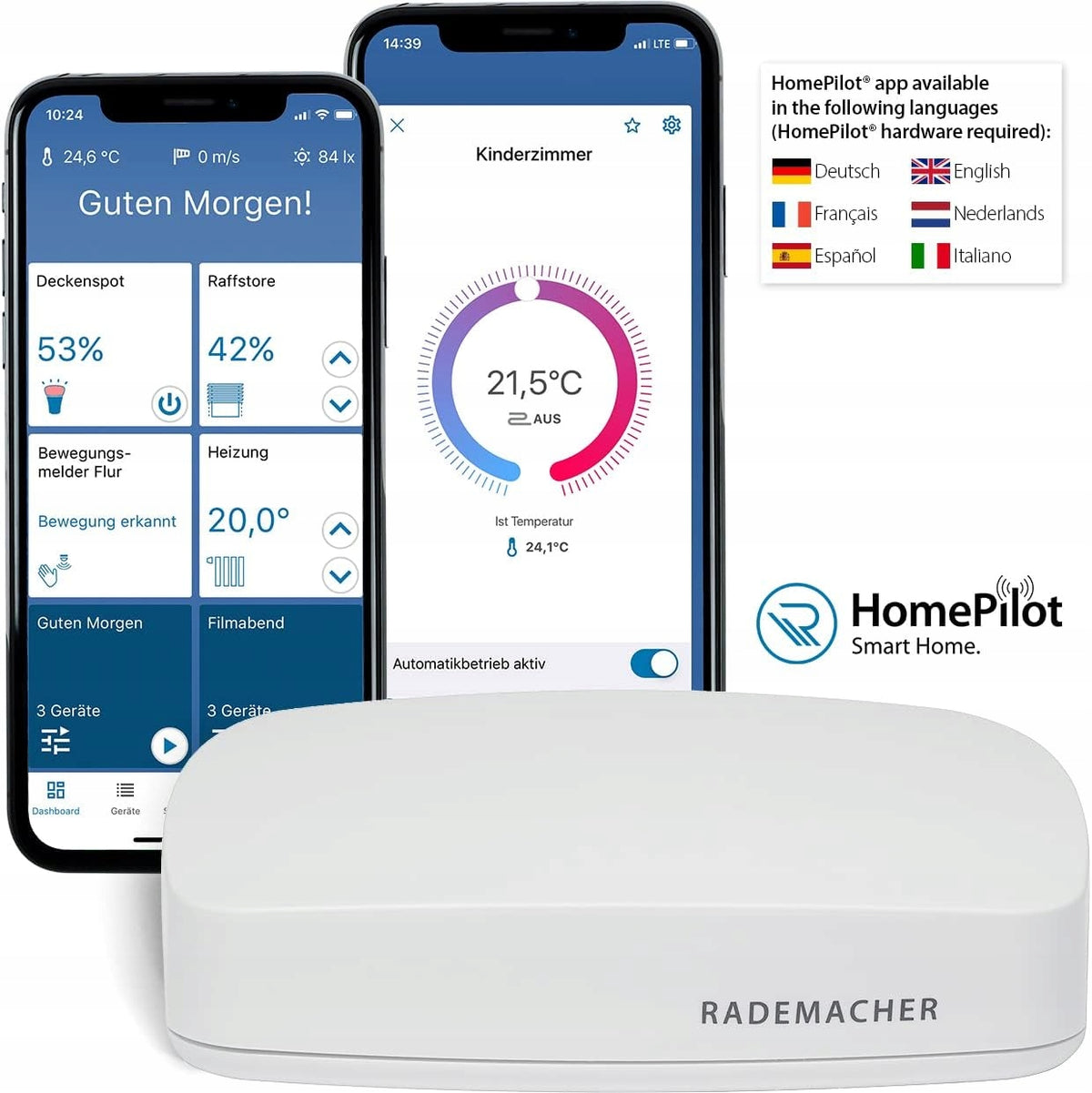 RADEMACHER HOMEPILOT Radiator thermostat set Brand Rademacher