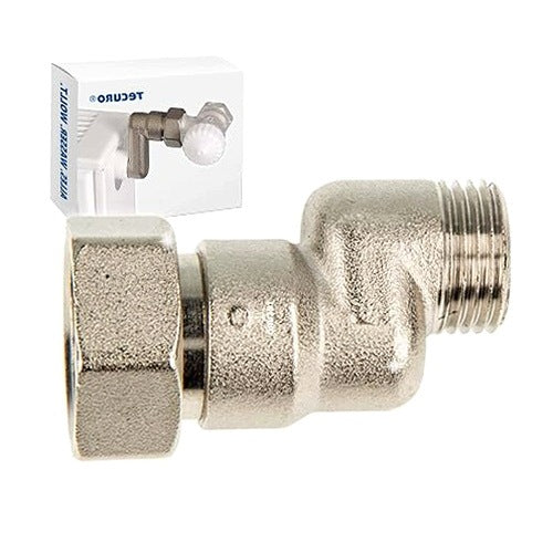 RADIATOR CONNECTOR S CONNECTION ADJUSTMENT 10 MM DN15 DN20 BRASS MALE