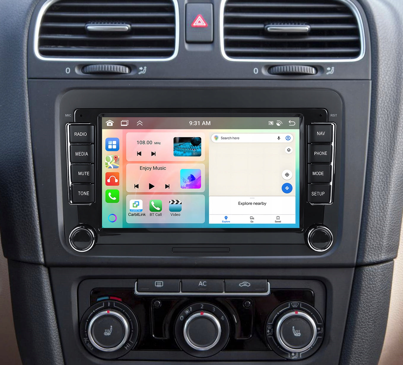 RADIO 6GB RAM FOR VOLKSWAGEN SEAT SKODA PASSAT B6 B7 GOLF 5 V 6 WIFI ANDROID Manufacturer code RADIO NAWIGACJA 6 GB RAM CARPLAY ANDROID 15