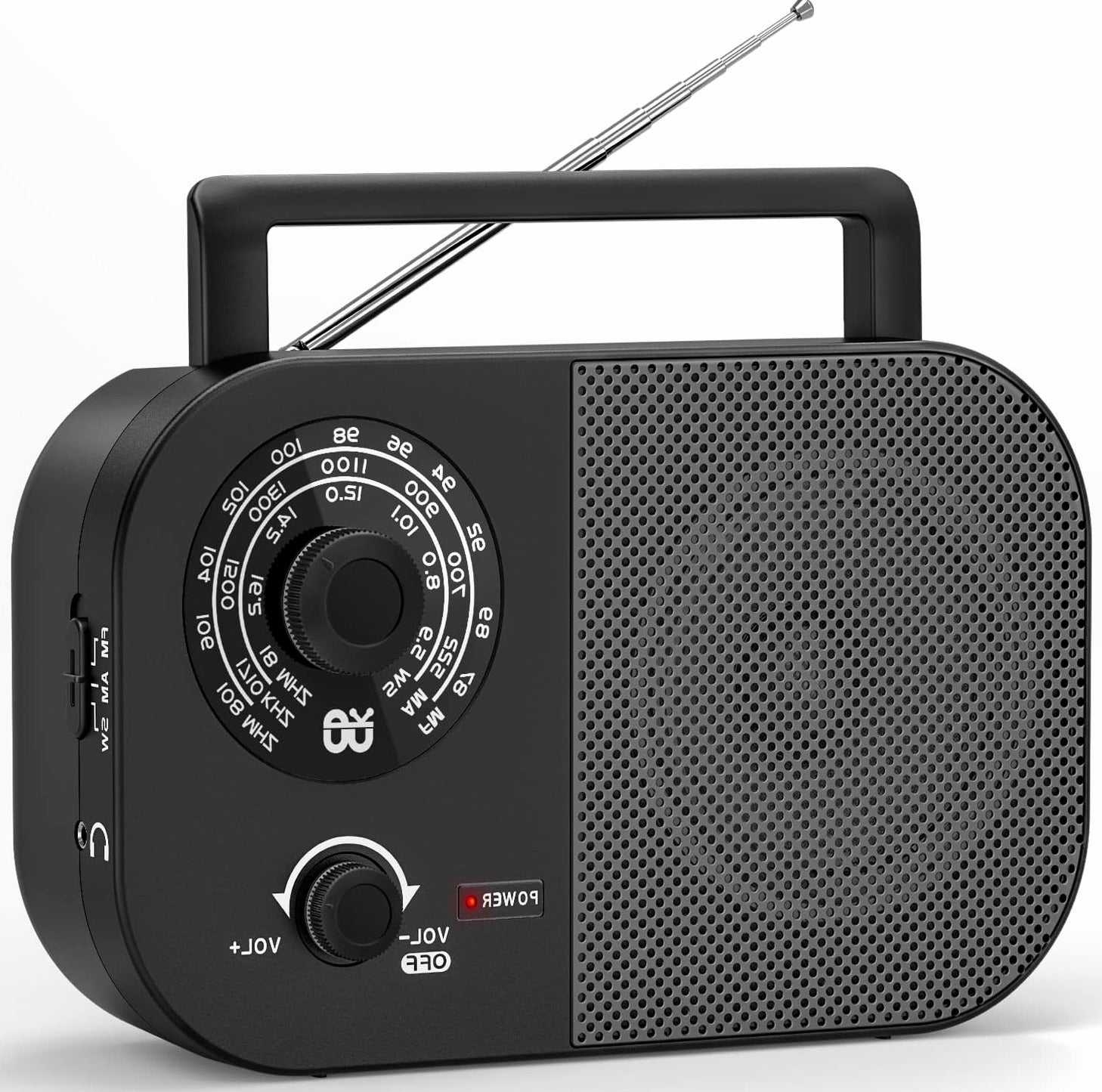 RADIO AM FM SW 680G PORTABLE ANALOGUE NETWORK SPEAKER BATTERIES HOME