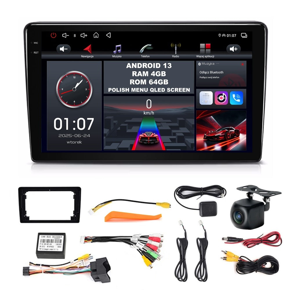 RADIO ANDROID 13 OPEL ZAFIRA B 2005-2014 ANDROID AUTO CARPLAY BT 4GB/64GB