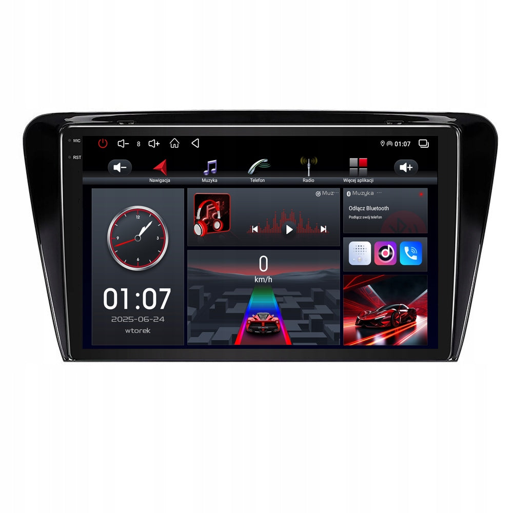 RADIO ANDROID 13 SKODA OCTAVIA 3 A7 2013-2018 CARPLAY WIFI DSP BT 4GB/64GB Manufacturer code 778233609504