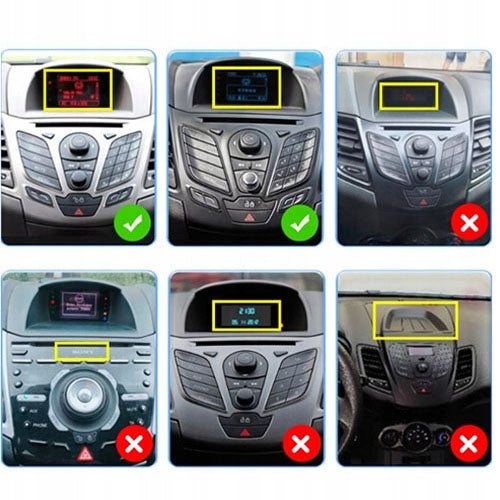 RADIO ANDROID NAVIGATION GPS WIFI FORD FIESTA 2009-2017 CARPLAY 4/64GB Brand no brand