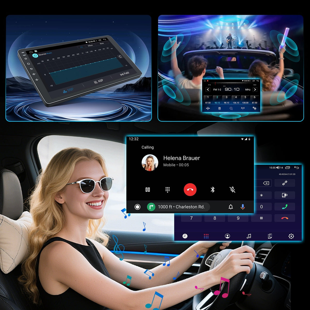 RADIO AUDI A3 2003-2012 7" ANDROID 15 4+64GB CARPLAY WIFI 6 + AHD CAMERA Manufacturer code RAD1734
