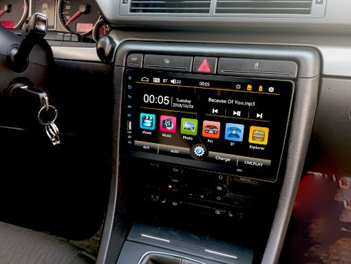 RADIO AUDI A4 B6 2000-2008 CARPLAY ANDROID-AUTO MIRRORLINK USB MP3 MP5 BT Manufacturer code TS7
