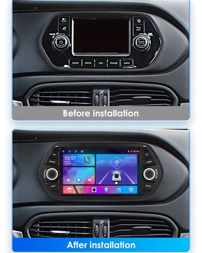 RADIO BT GPS ANDROID FIAT TIPO 2015-2017 CARPLAY WiFi 4GB+64GB Packaging status original