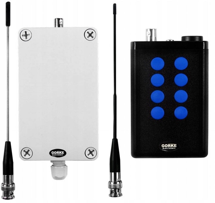 RADIO CONTROL SET RADIOLINE 2-KAN OPC-K02 RNB-101S GORKE 1000M Brand Gorke