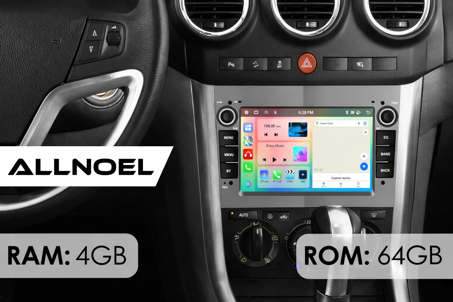 RADIO FOR OPEL VECTRA C ZAFIRA ASTRA H VIVARO MERIVA SIGNUM ANDROID 4 GB RAM Manufacturer code Radio OPEL CarPlay / Android 15 / 4 GB Ram