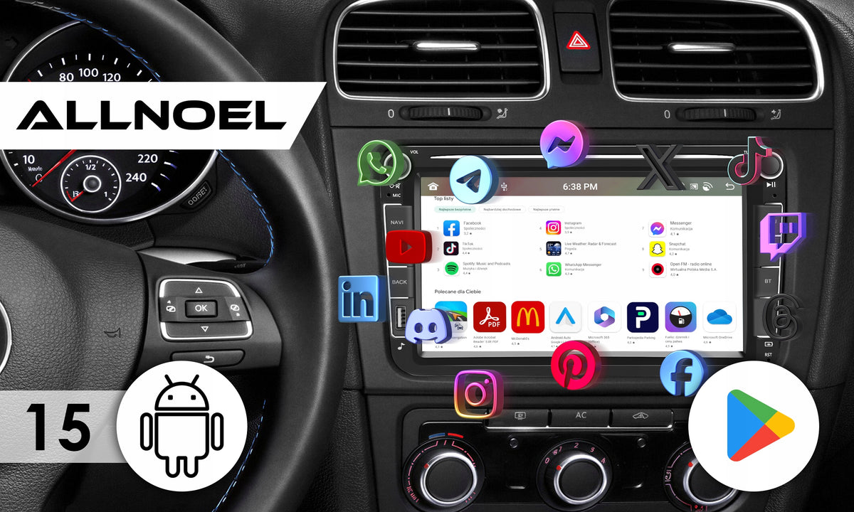 RADIO FOR VOLKSWAGEN SEAT SKODA VW PASSAT B6 B7 GOLF 5 V 6 WIFI ANDROID GPS Manufacturer code Radio VW 4GB RAM / CarPlay / Android