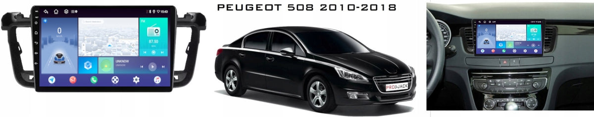 RADIO NAVIGATION ANDROID CARPLAY PEUGEOT 508 4GB 64GB SIM Manufacturer code M400 A18