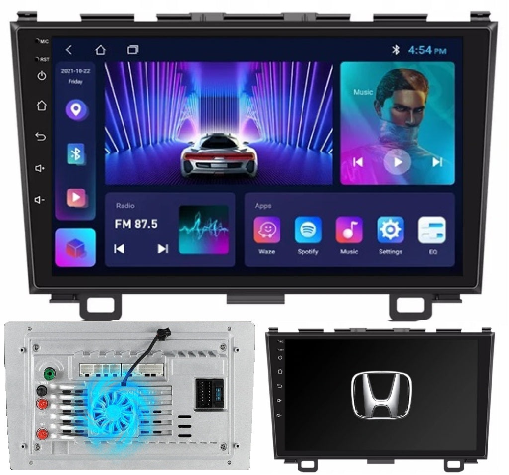 RADIO NAVIGATION ANDROID HONDA CRV CR-V 2006-2012 +CAMERA +FAN 2/64GB