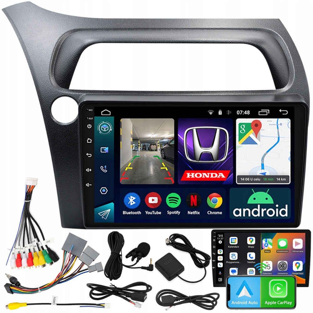 RADIO NAVIGATION ANDROID RS-305 Honda Civic VIII 2006-2011 2GB 9"