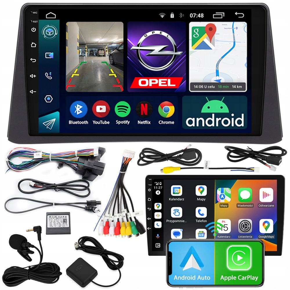 RADIO NAVIGATION ANDROID RS-305 Opel Mokka 2012-2016 2GB 9"