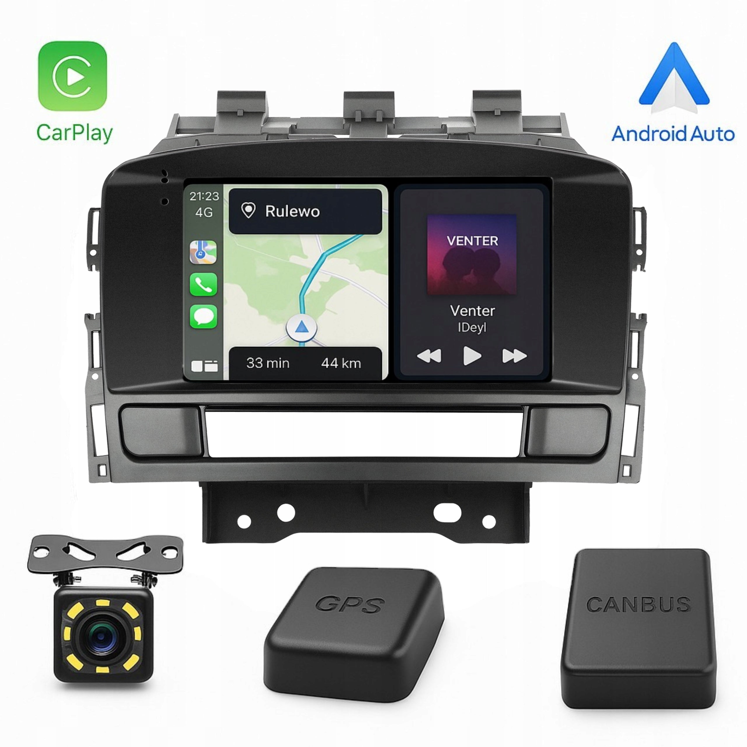 RADIO NAVIGATION FOR OPEL ASTRA J 2010-2016 GPS ANDROID WIFI CARPLAY 4GB RAM