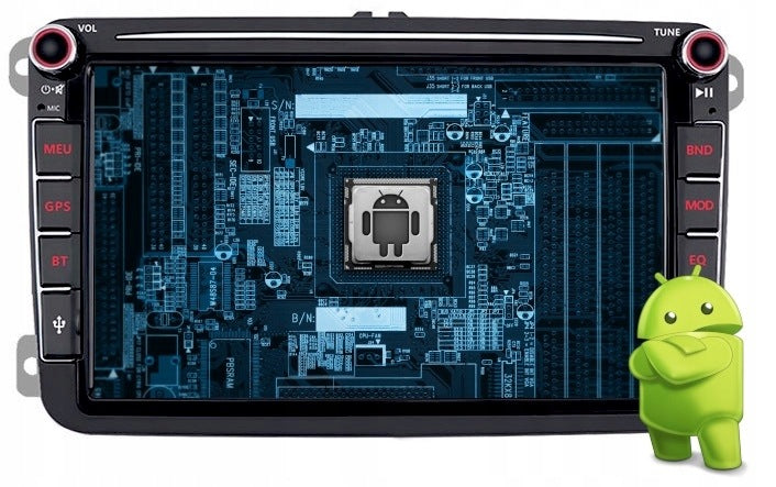 RADIO NAVIGATION GPS ANDORID SKODA OCTAVIA II 2004-2015 WIF USB 2/64GB Manufacturer code 5904316116361