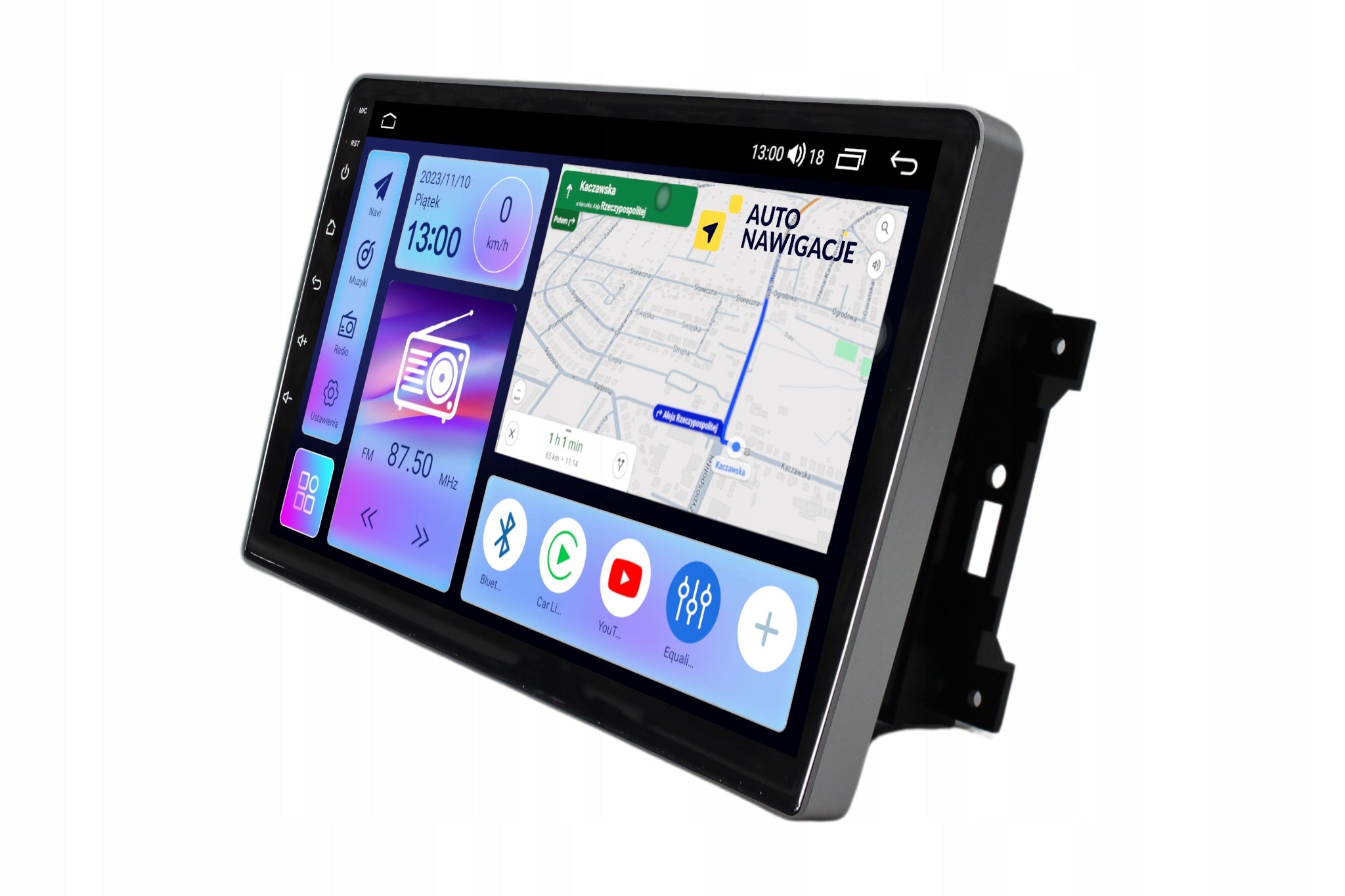 RADIO NAVIGATION GPS DODGE GRAND CARAVAN ANDROID CARPLAY 8/128 GB