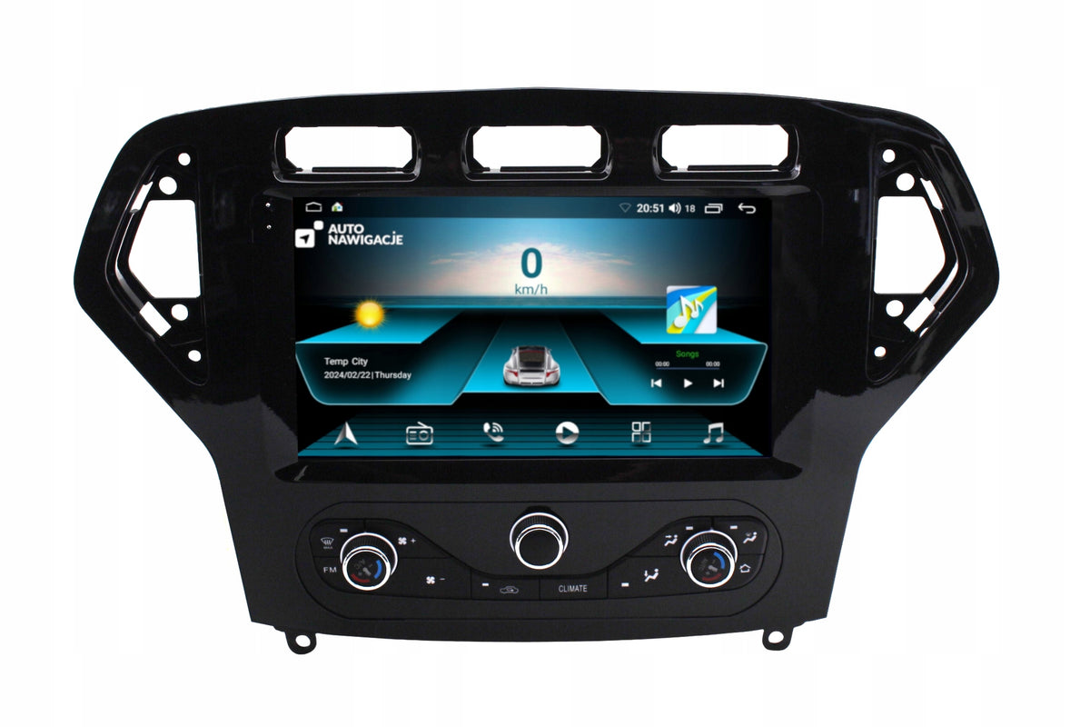 RADIO NAVIGATION GPS FORD MK4 2011-2014 ANDROID CARPLAY 2/64 GB
