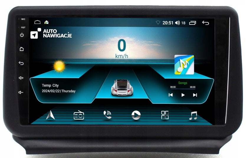 RADIO NAVIGATION GPS OPEL ZAFIRA C 2011-2016 ANDROID