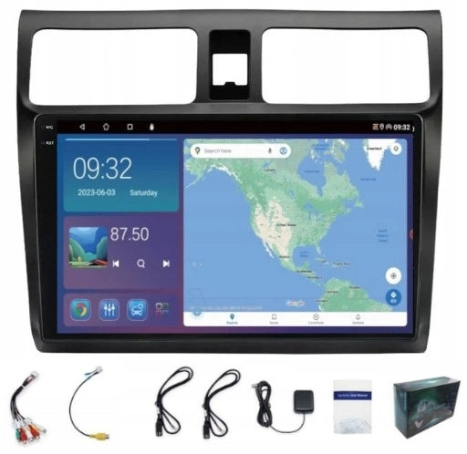 RADIO NAVIGATION GPS SUZUKI SWIFT 2004-2010 CARPLAY WIFI USB 4GB 64GB