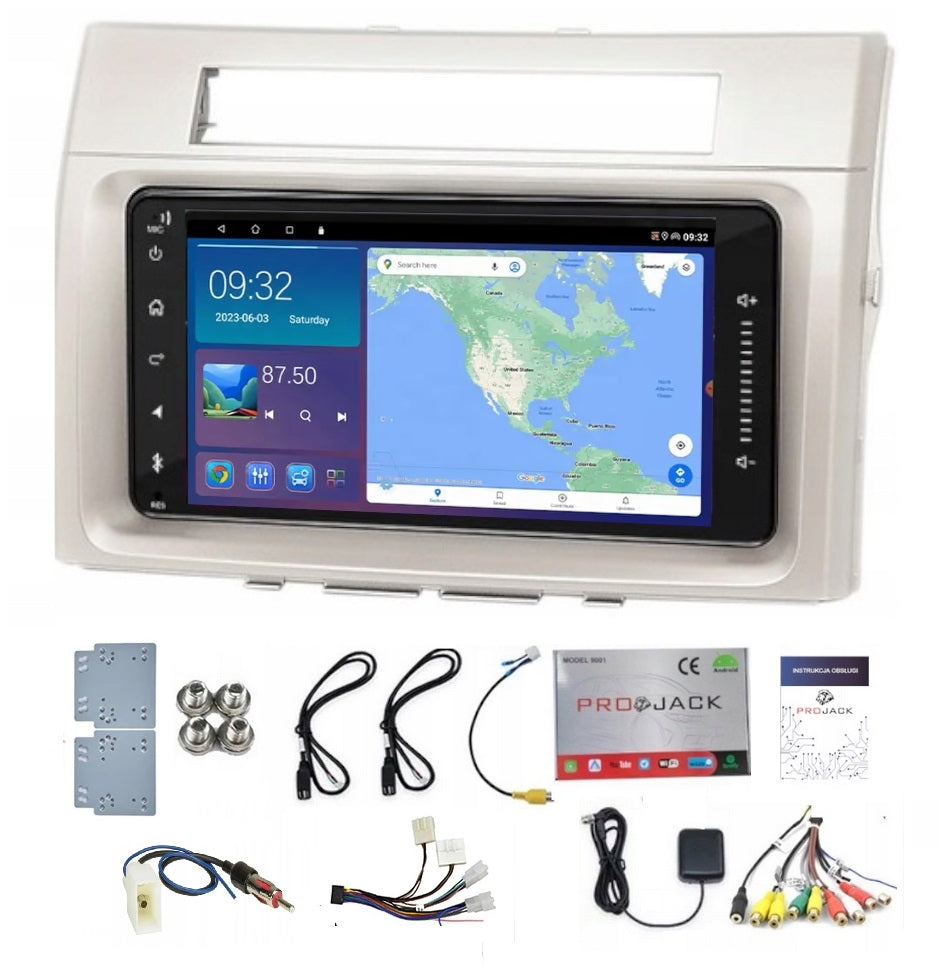 RADIO NAVIGATION GPS TOYOTA COROLLA VERSO 2004-2009 CARPLAY WIFI 2GB 64GB