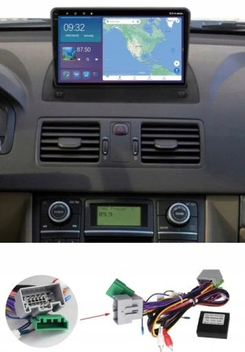 RADIO NAVIGATION GPS VOLVO XC90 2003-2013 WIFI CARPLAY BT USB 4GB 64GB Manufacturer code 454/889