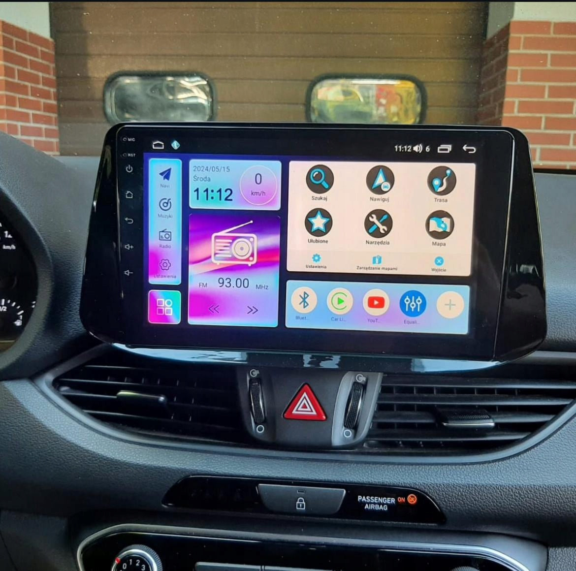 RADIO NAVIGATION HYUNDAI I30 III 2017+ ANDROID CARPLAY 2/64 GB Manufacturer code FR9 2/64 RDS1 HY 140N
