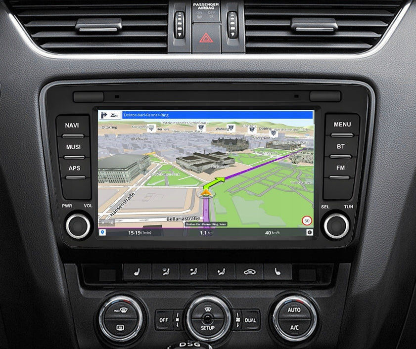 RADIO SKODA OCTAVIA II MK2 ROOMSTER YETI RAPID SUPERB ANDROID WIFI CARPLAY Packaging status original
