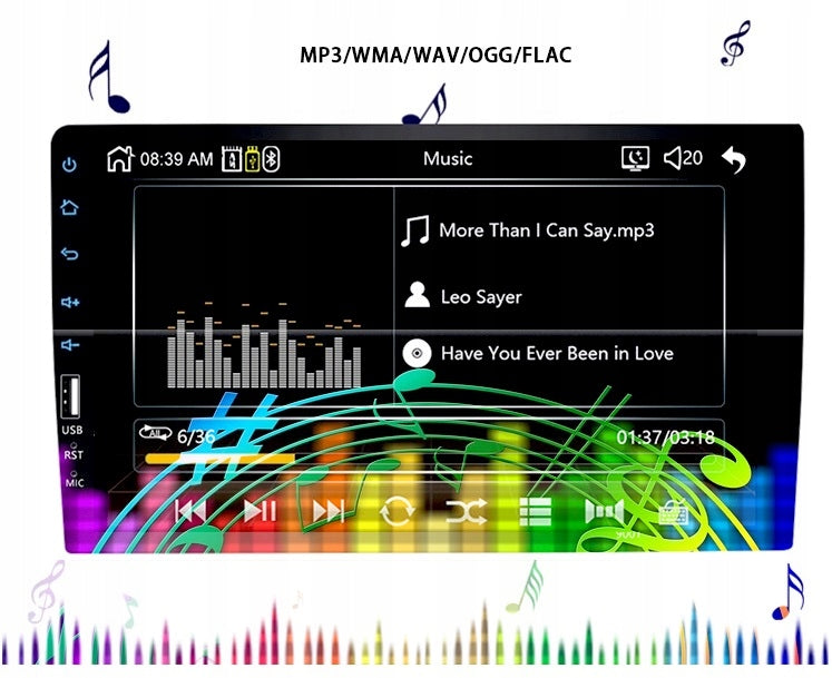 RADIO TOYOTA RAV 4 2001-2006 ANDROID-AUTO CARPLAY USB MP3 BLUETOOTH Manufacturer code 877/567