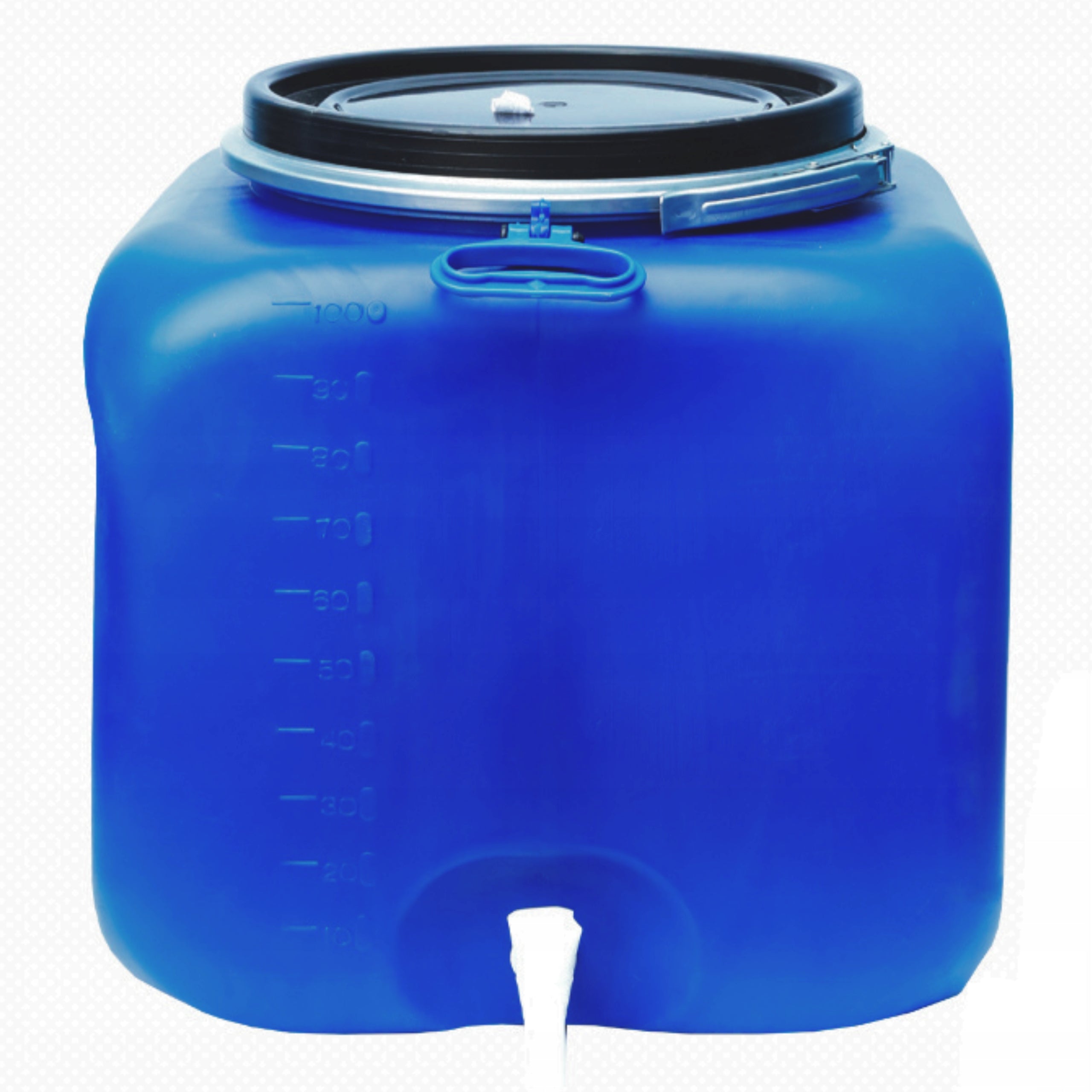RAINWATER TANK 100L LARGE FOOD BARREL WITH TAP AND CLAMP