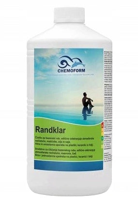 RANDKLAR 1L for removing sediment from a 1L swimming pool Brand Chemoform