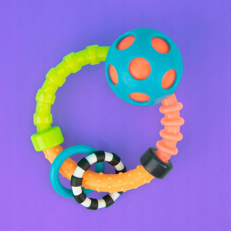 RATTLE ROUND sensory toy for children Sassy 0m+ 1 piece Manufacturer code 80788R1JFEEP