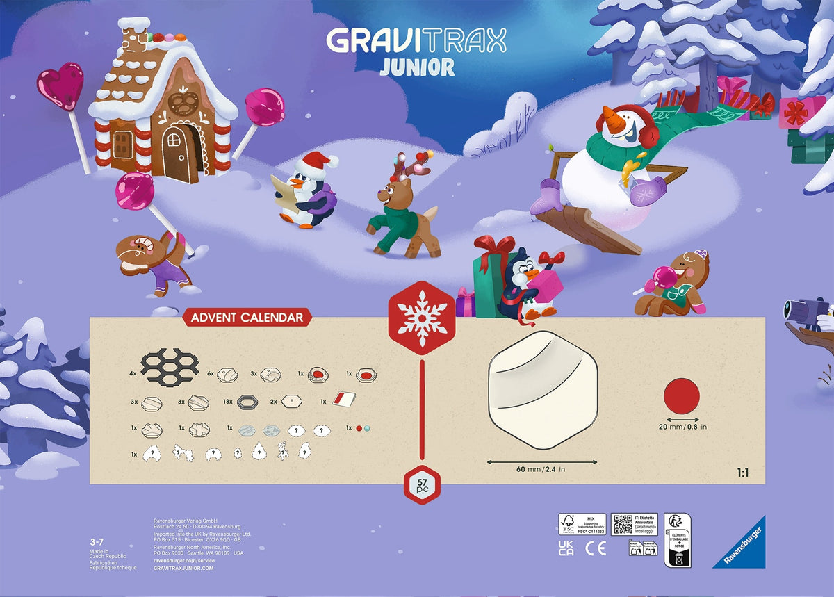 RAVENSBURGER GraviTrax Junior – Advent Calendar 2026 Brand Gravitrax
