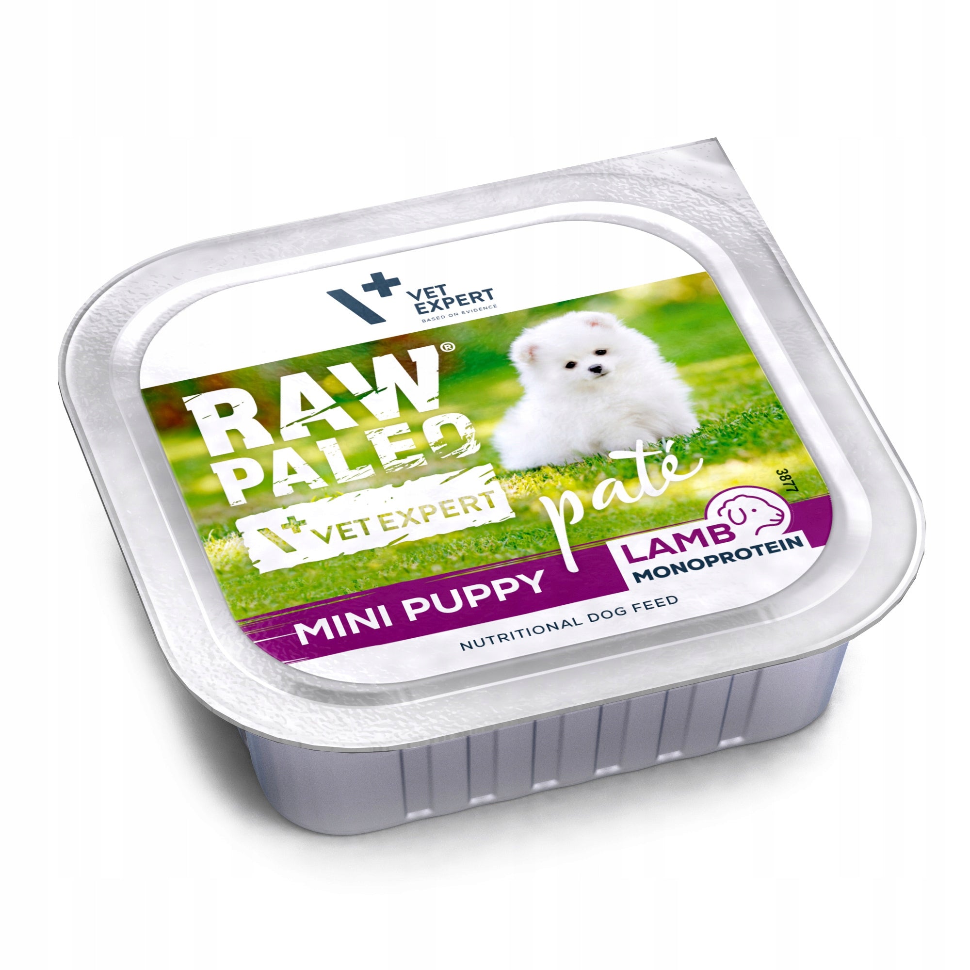 RAW PALEO LAMB PATE MINI PUPPY 6x150g - puppy pate - lamb Brand Raw Paleo