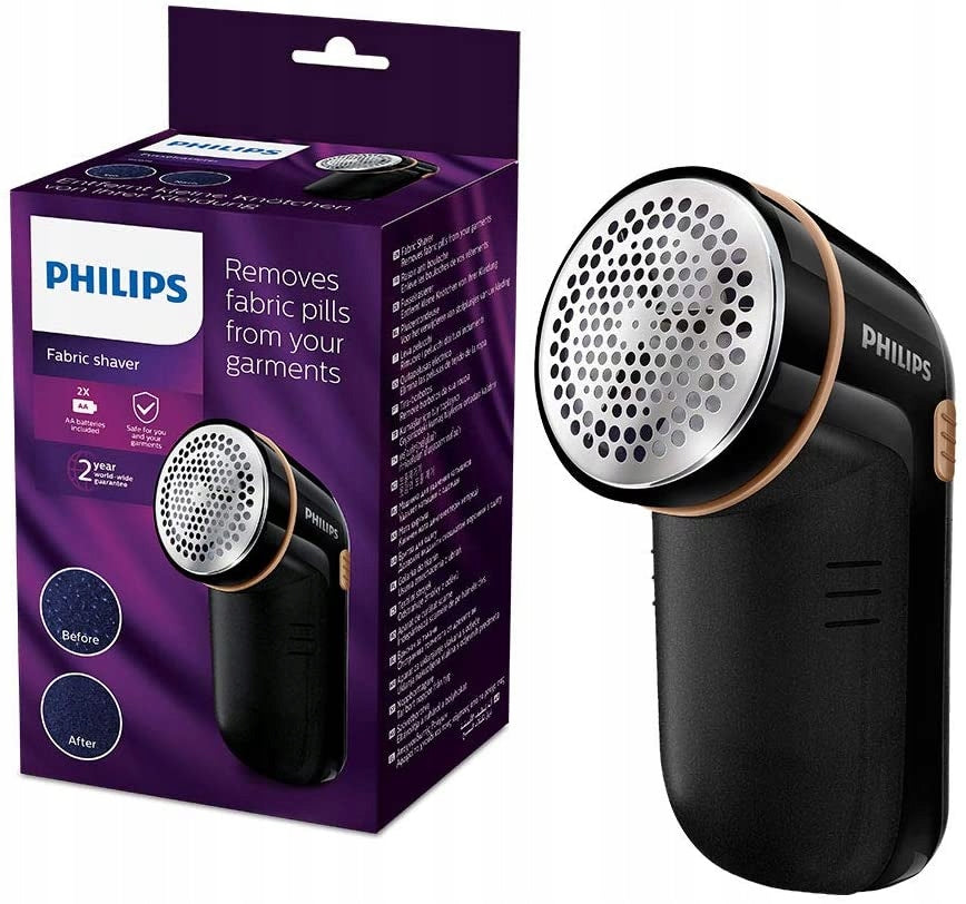 RAZOR FOR CLOTHES SWEATERS FABRICS BLACK PHILIPS GC026/80 Manufacturer code 5908049804274