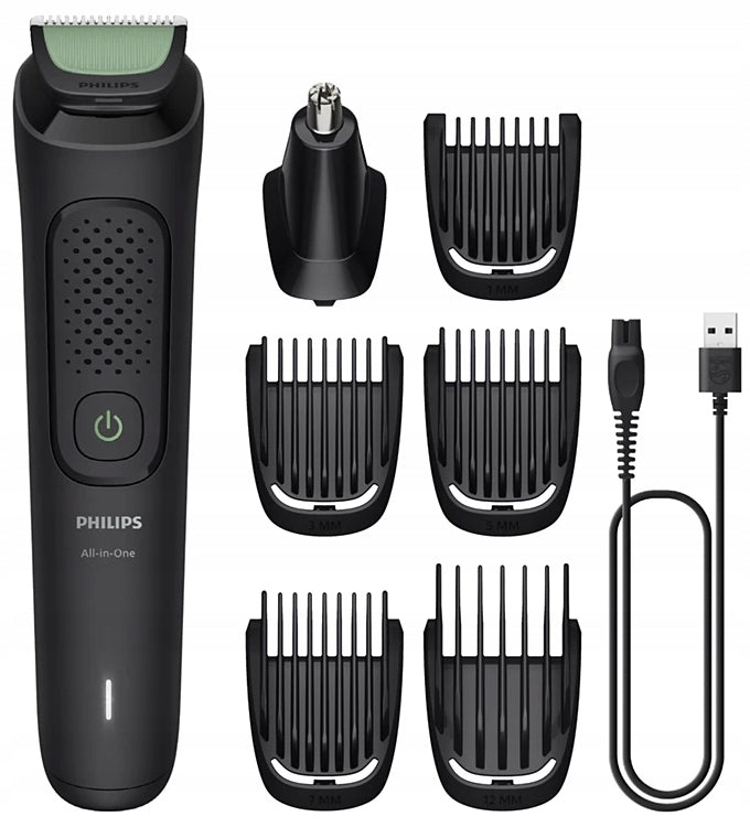 RAZOR SHAVER PHILIPS TRIMMER HAIR BEARD WIRELESS FOR FACIAL HAIR + CASE Packaging status original